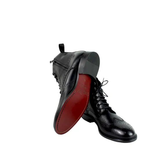 Cesare Men Black Dress Boots main image 4